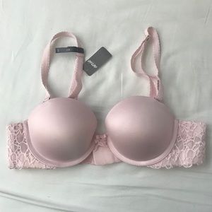 NWT aerie baby pink bra